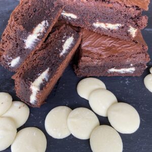 White Chocolate Chunk Brownies